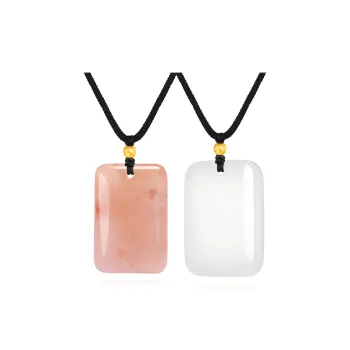 Master Kim Golden Silk Jade Necklaces Unisex