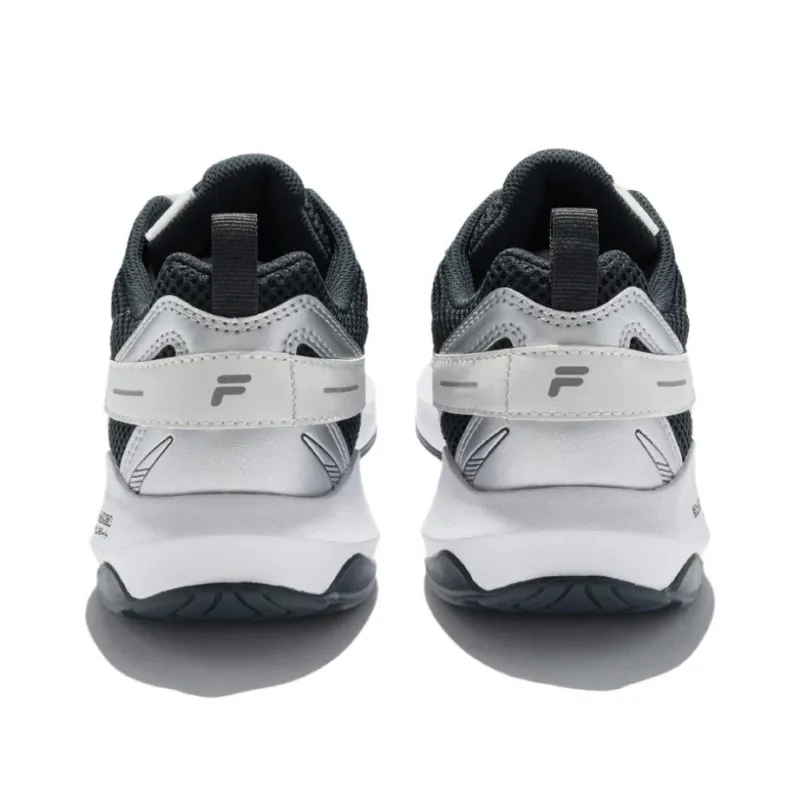 FILA Float E3 2.0 MS Anti Slip Wear Resistant Low Top Casual Running Shoes Unisex Black White-3