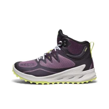 KEEN Zionic Anti Slip Wear Resistant High Top Hiking Shoes Women's Purple