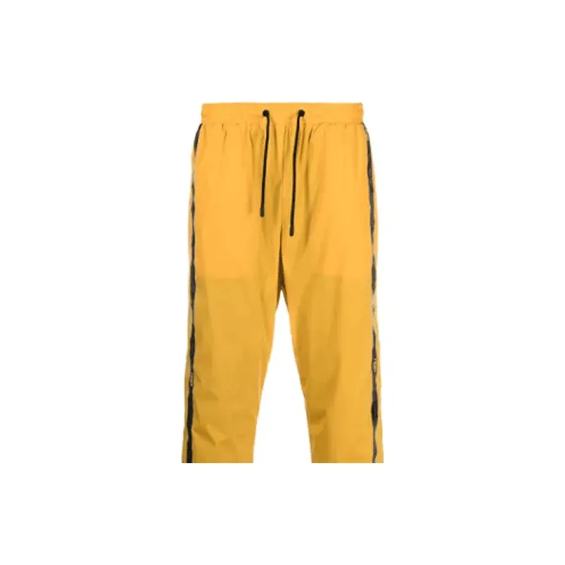 FENDI Knitted Sweatpants Men Yellow-5