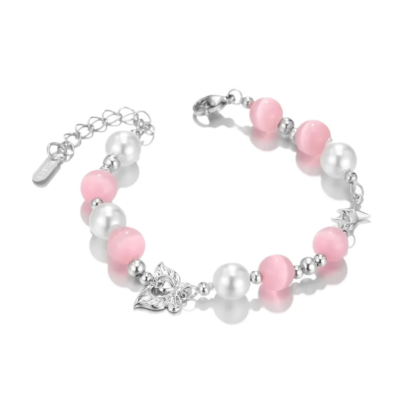 Clect Glass Cat Eye Bracelets Women's-1
