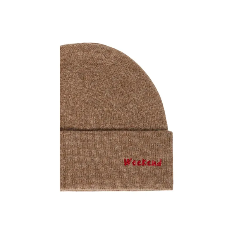 MaxMara Cashmere Beanies Women's Brown-2