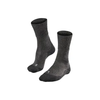 FALKE Mid-Calf Socks Men's 1 Pack Dark Gray