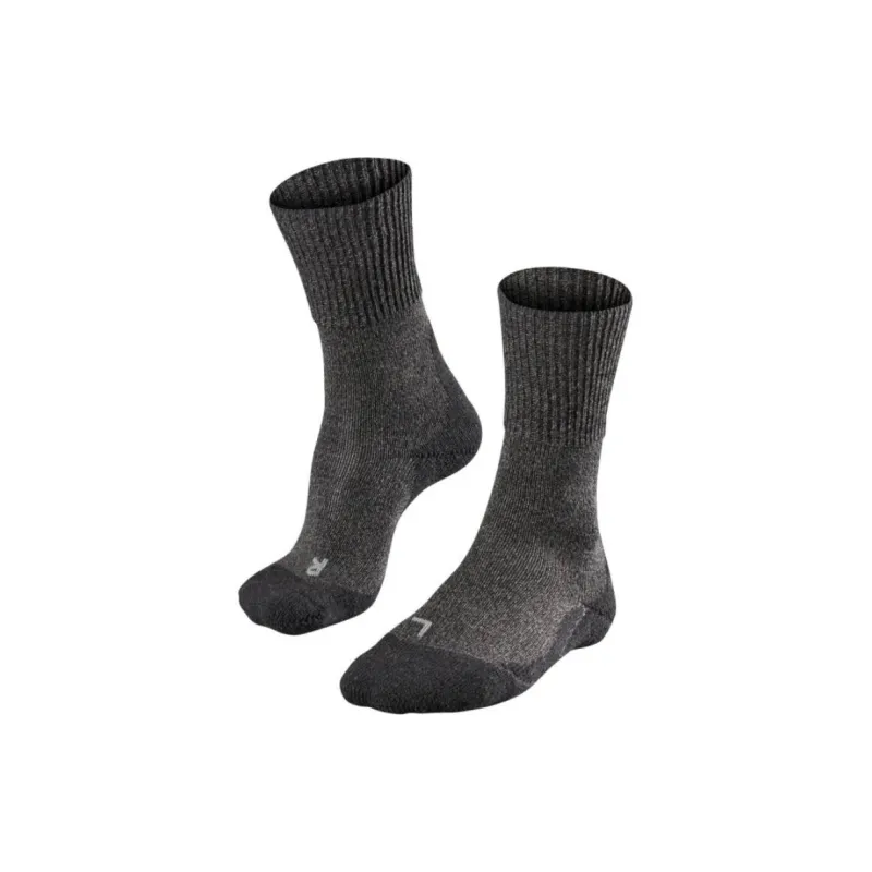 FALKE Mid-Calf Socks Men's 1 Pack Dark Gray-0