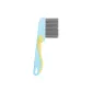 [Medium to Small Size Puppy+Kitten Flea Comb]Blue Yellow