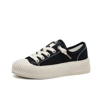 ELLE Abrasion Resistant Low Top Canvas Shoes Women's