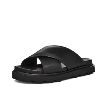 UGG Capitelle Crossband Sandal Black Women's