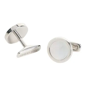GIORGIO ARMANI Logo Engraved Earrings