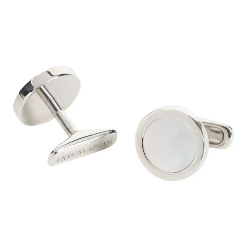 GIORGIO ARMANI Logo Engraved Earrings