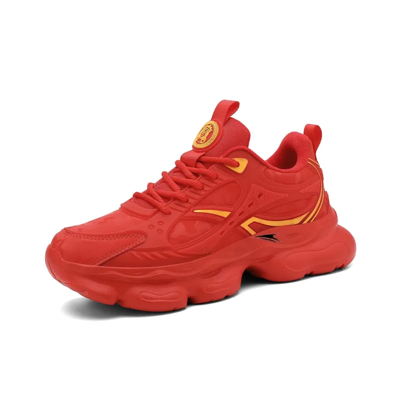 Kinglake Cushioning, Slip Resistant, And Abrasion Resistant Low Top Chunky Sneakers Unisex-4