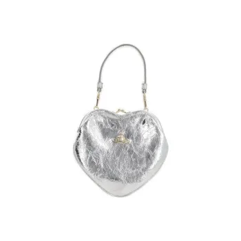 Vivienne Westwood Orb Plaque Metallic Effect Tote Bag
