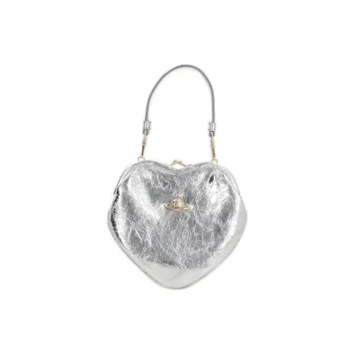 Vivienne Westwood Orb Plaque Metallic Effect Tote Bag