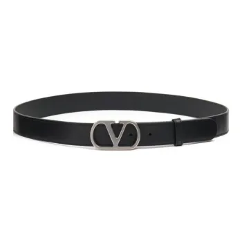 Valentino VLogo Signature Buckled Belt
