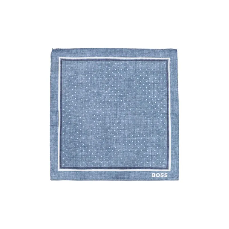 BOSS Logo print Handkerchief-0