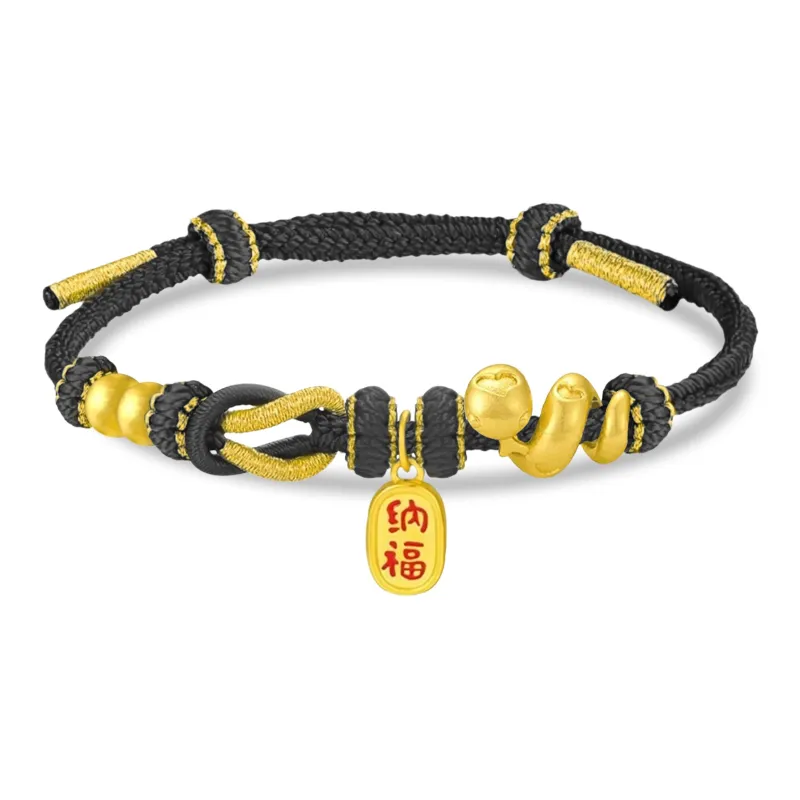 SINO GEM Gold Bracelet Unisex-2