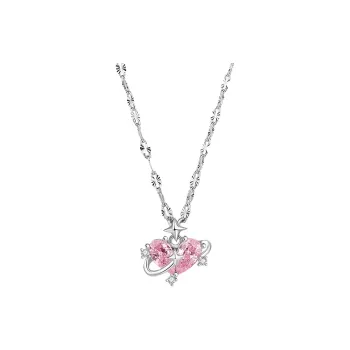 VEODO 925 Sterling Silver Necklaces Women's