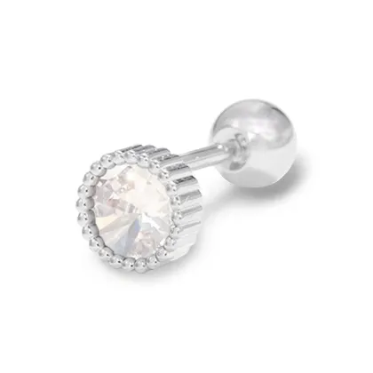 ETAHLOVE Sterling Silver Stud Earrings Unisex Boyfriend And Girlfriend Birthday Surprise-15