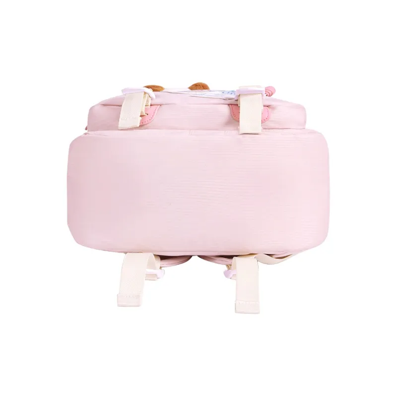 Miffy Fabric Backpack Regular Women's Ecru/Pink-12