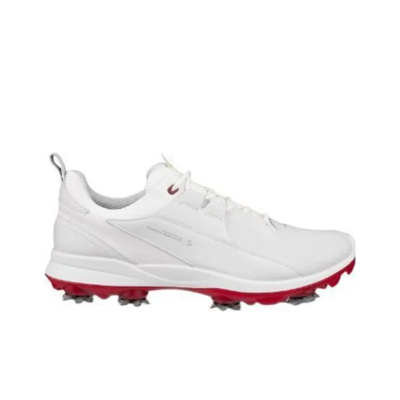 Ecco Low Top Golf Shoes Women's White-1