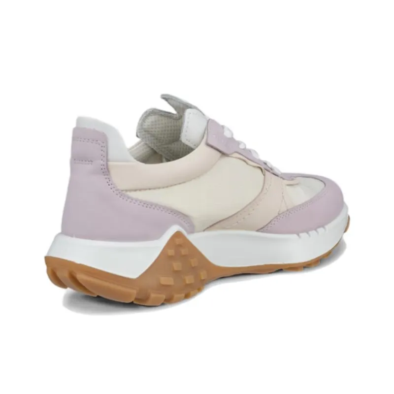 Ecco Retro Low Top Casual Shoes Women's Purple-2