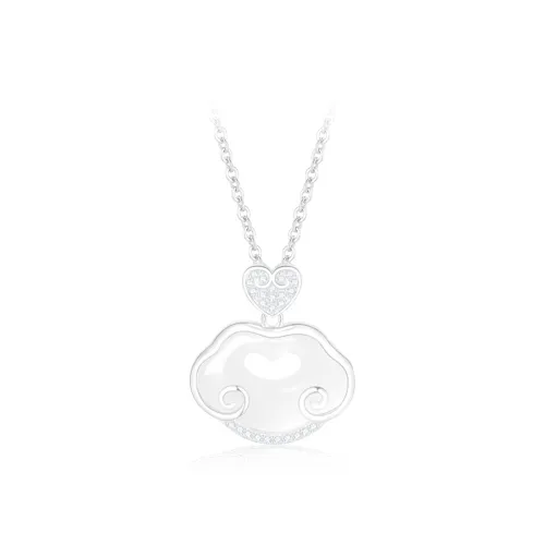 PRETTY DIARY S925 Silver Necklaces Women's