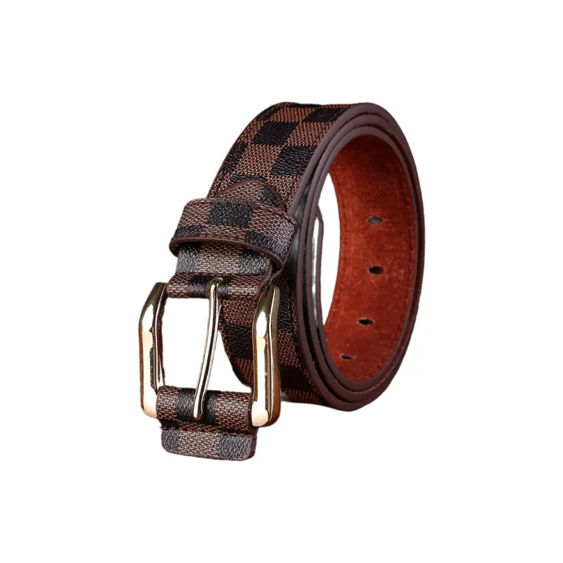 JKEM PU/Alloy Leather Belts Men's 3.8-6