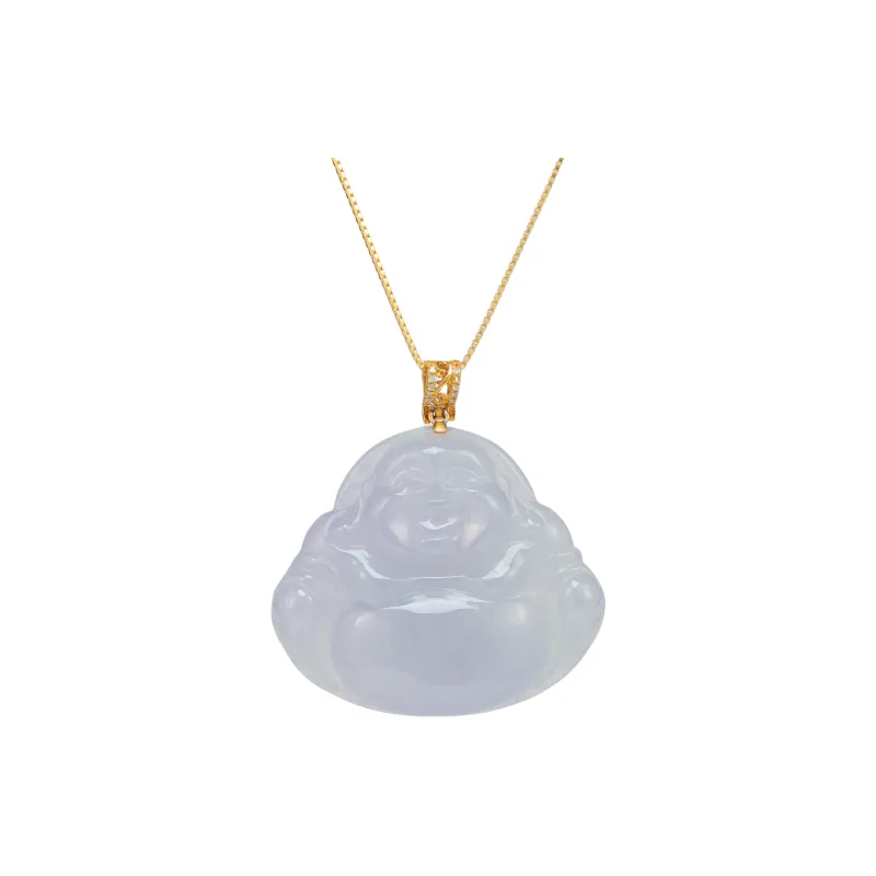 SIYIJIA Ice Glutinous Jadeite Pendants Women's-0