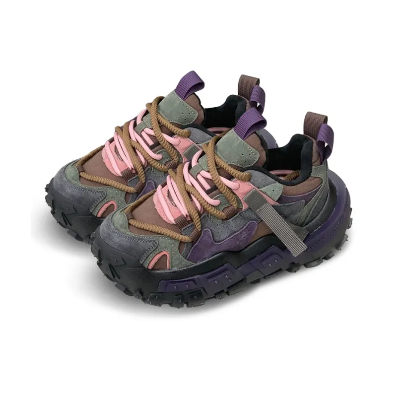 TEXWOOD Cushioning Anti-Slip And Wear-Resistant Height Increasing Low-Top Chunky Sneakers Men's-11
