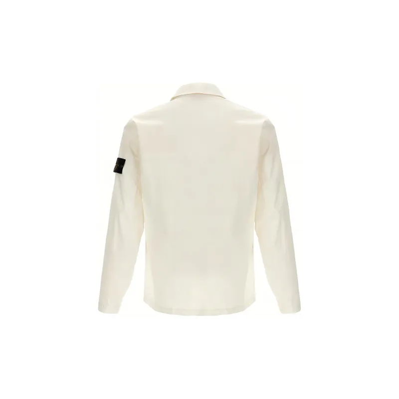 STONE ISLAND SS24 Jackets & Coats Men's White-1