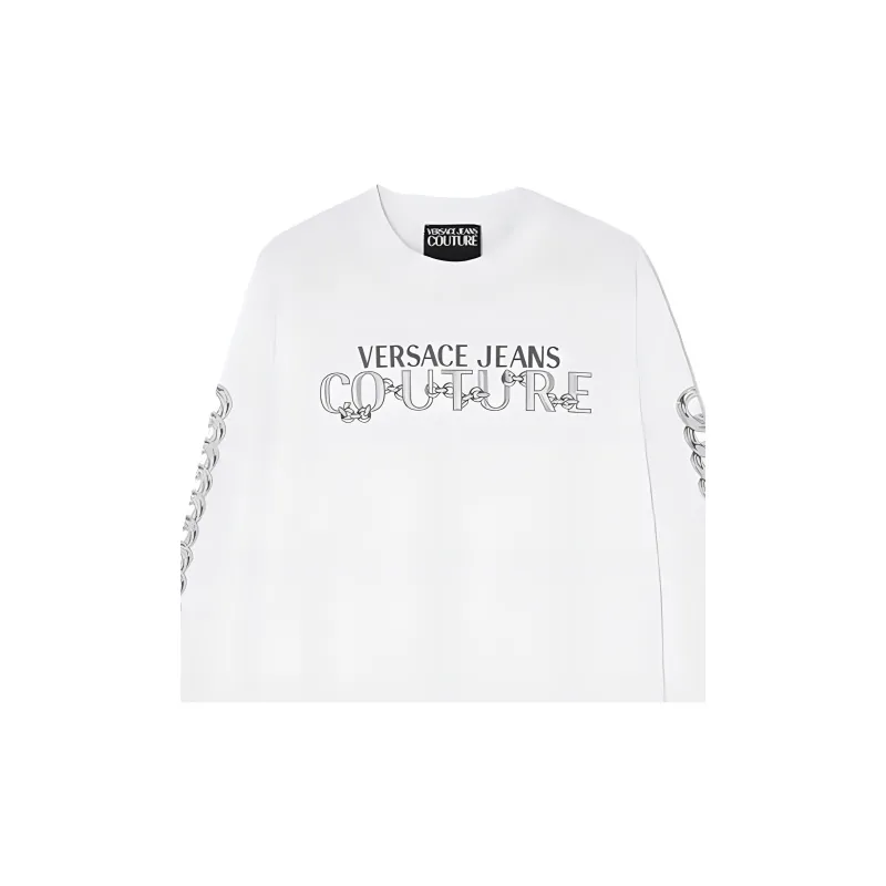 VERSACE T Shirts Men White-4