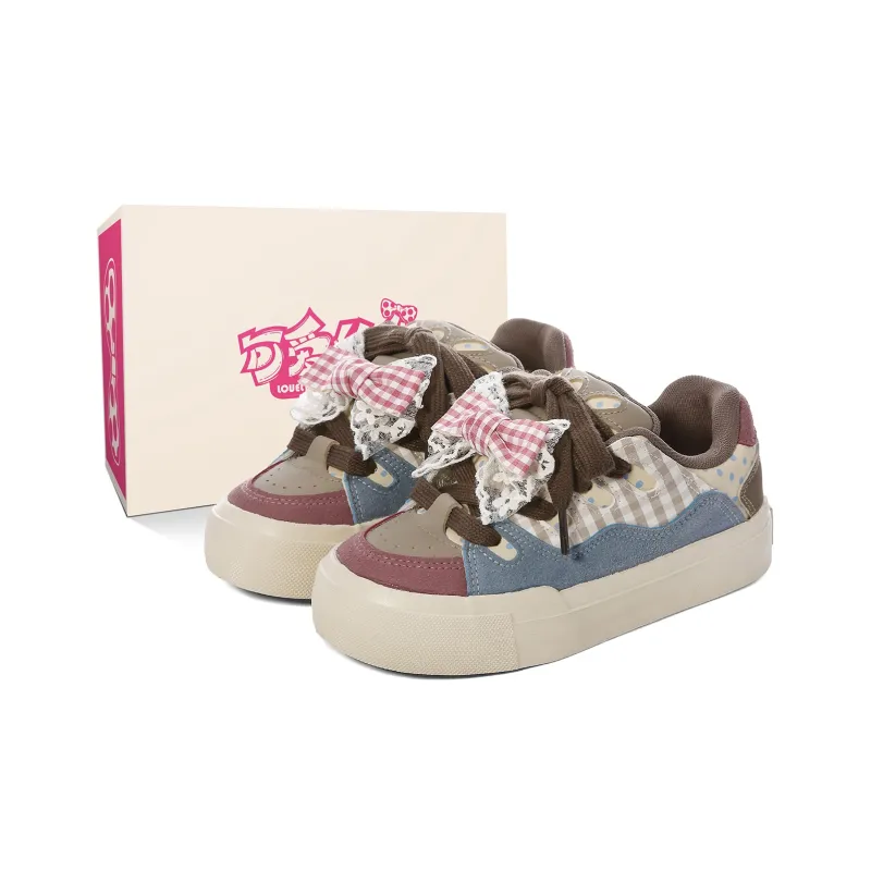 Lovely You Slip Resistant, Abrasion Resistant, Lightweight Low Top Skateboard Shoes Women's Cameo Brown-0