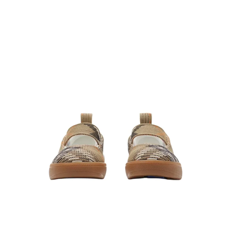 Burberry Knit Low Top Kids Lifestyle Shoes Brown Kids'-2