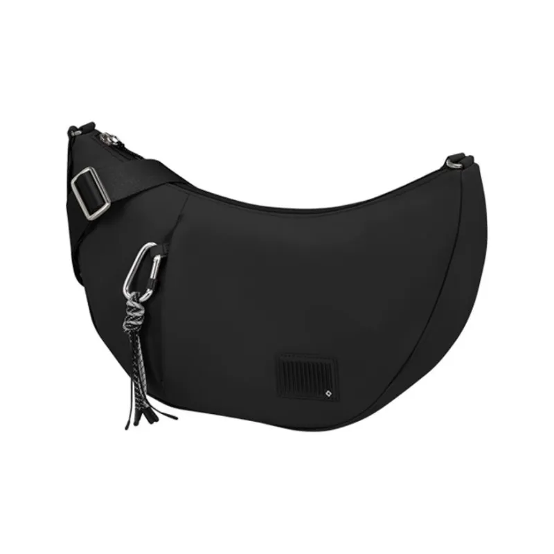 SAMSONITE PET Hobo Bag Shoulder Bag Women's Black-1