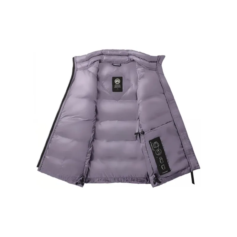 Canada Goose Vest Women's Thistle Flower Purple-1