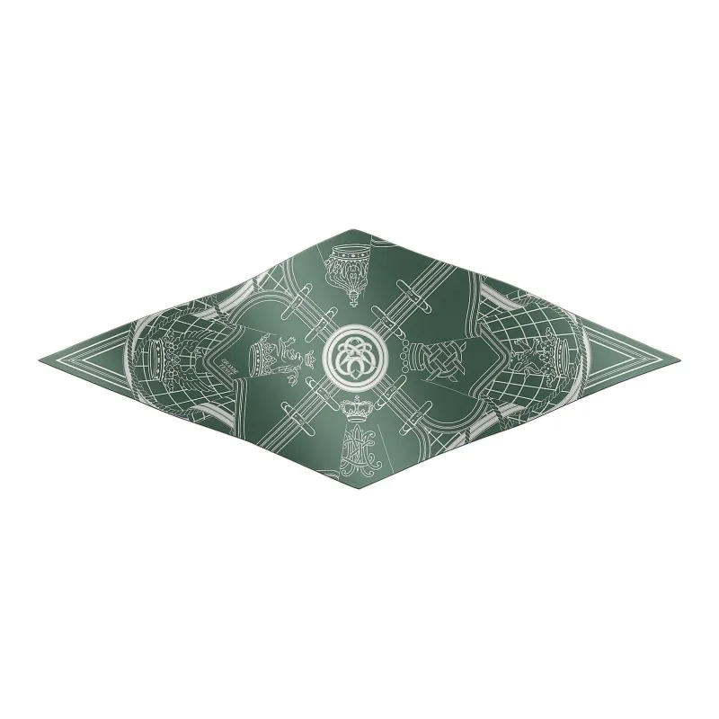 HERMES Cotton Silk Scarves Men's Multicolor-0