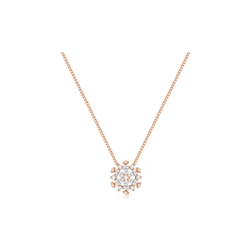 TEEX Copper Alloy Necklaces Women's-2