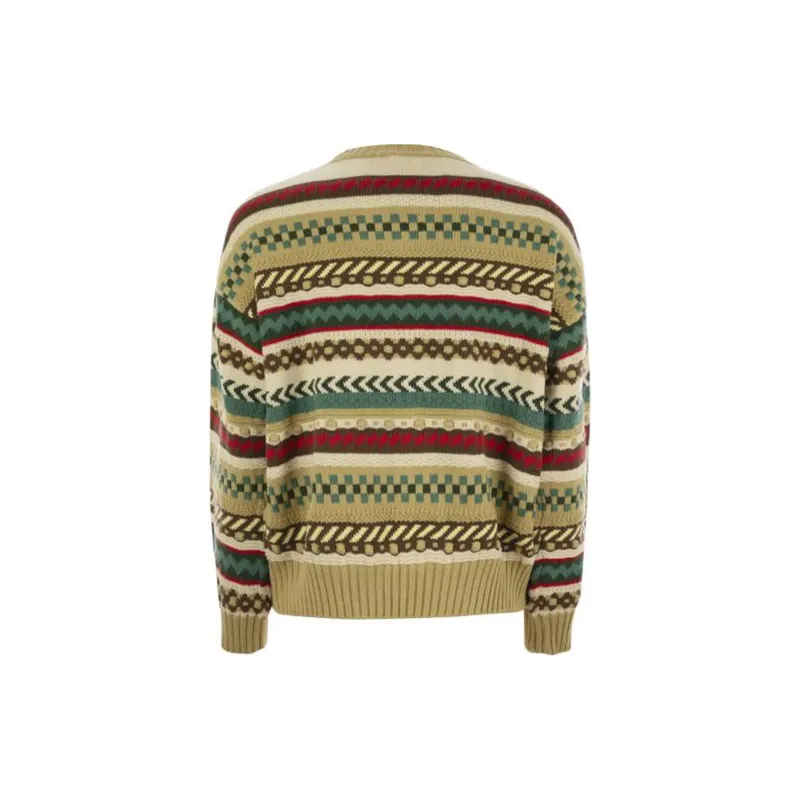 WEEKEND MaxMara Novara Striped Knit Jumper-1