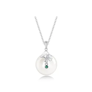 Lao Feng Xiang Chalcedony Necklaces Unisex