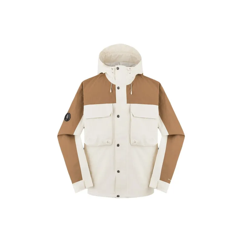 THE NORTH FACE City Outdoor Collection Windbreaker Jackets Men Dune White/Latte Brown/95R-0