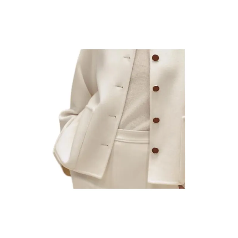 HERMES SS24 Jackets Coats Women's White-4