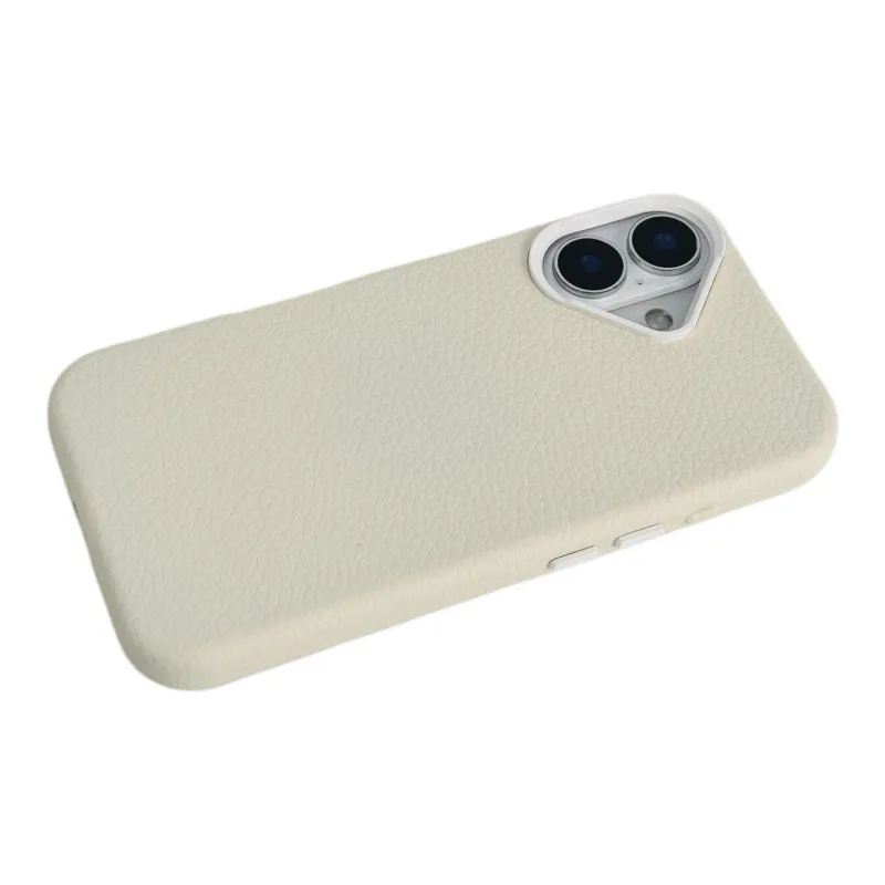 Sopi Leather Material Solid Color Litchi Grain Phone Cases Compatible With IPhone 16/15 Pro Max/Apple 13/14 Pro/Max-3