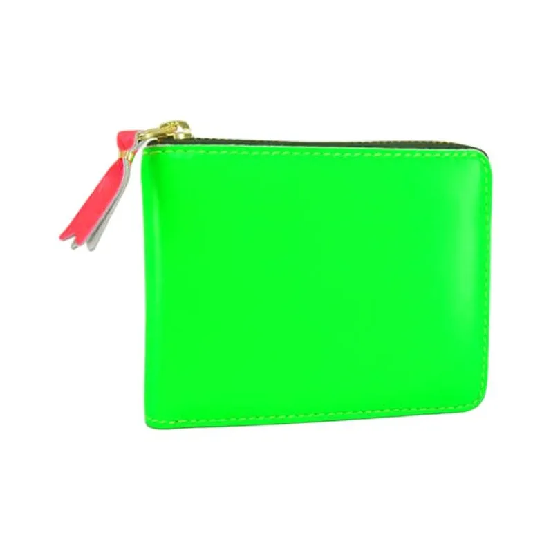 CDG Sheepskin Wallet Regular Women's Green-2