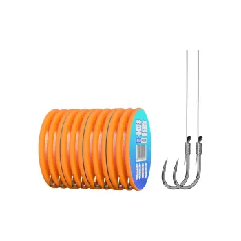 Jiadiaoni Fish Hook Barbed Hook 8 Pairs, Box Included
