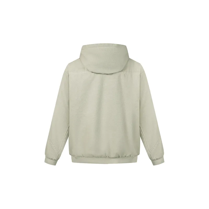 COOLALPACA Hooded Denim Jacket Unisex-1