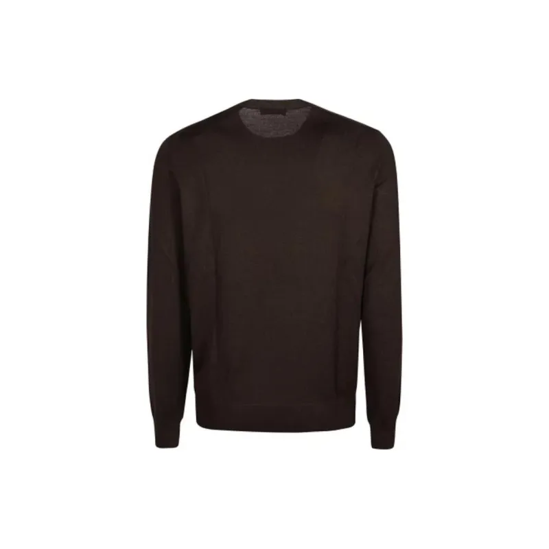 FAY Sweaters Men Dark Brown-1