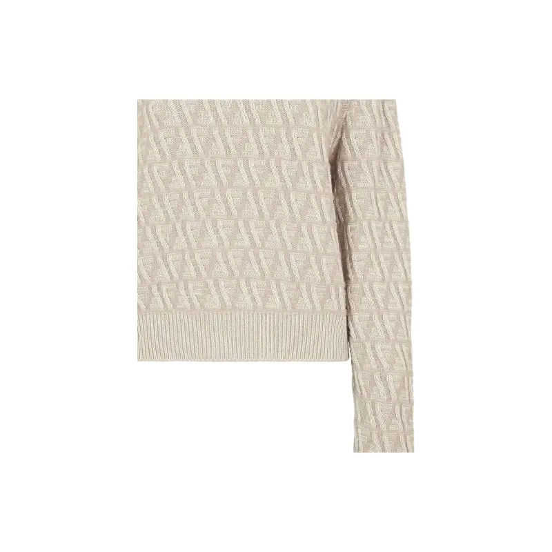 FENDI Ff Motif Turtleneck Knit Jumper-4