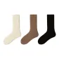 White+Fallen Leaves Brown+Black[3 Pack]