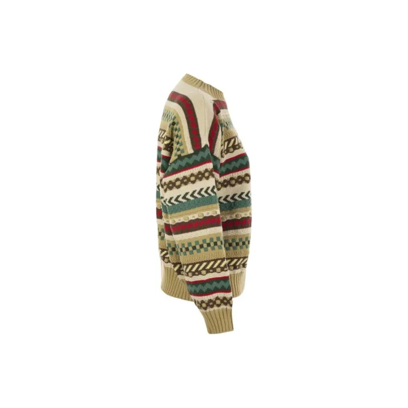WEEKEND MaxMara Novara Striped Knit Jumper-2