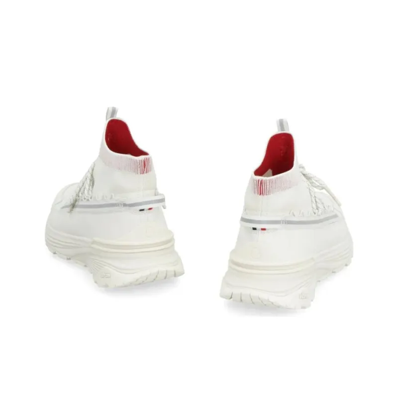 Moncler Monte Runner High Top Sports Casual Shoes Men's White-3
