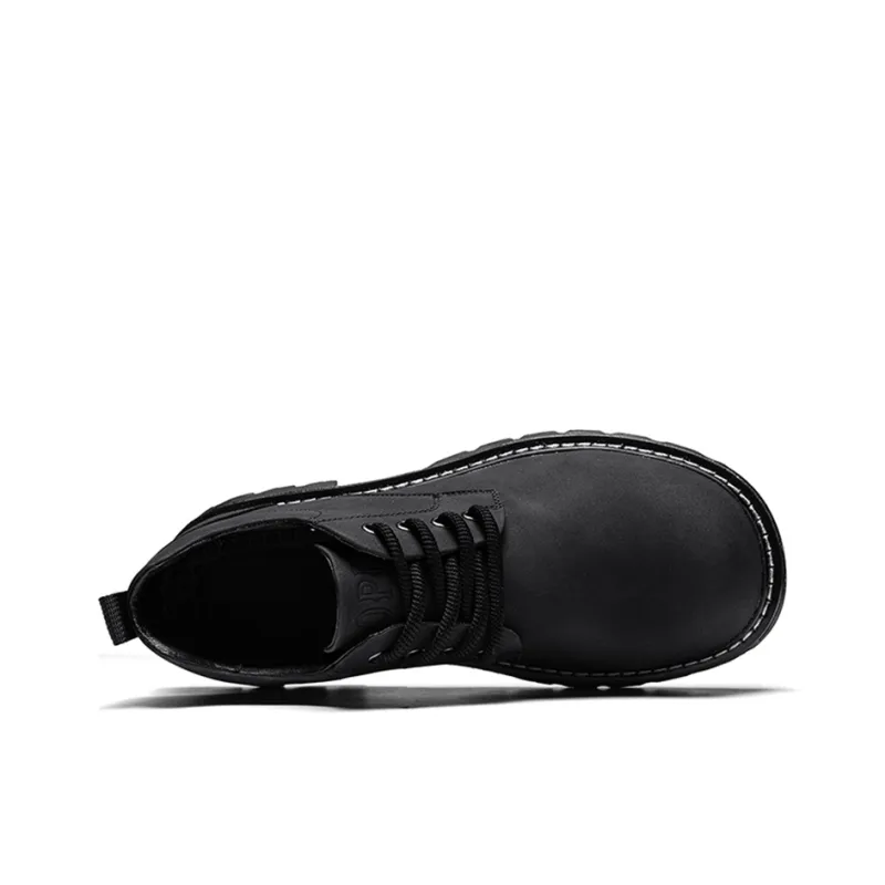 OPP Slip Resistant Low Top Casual Shoes Unisex Black-3